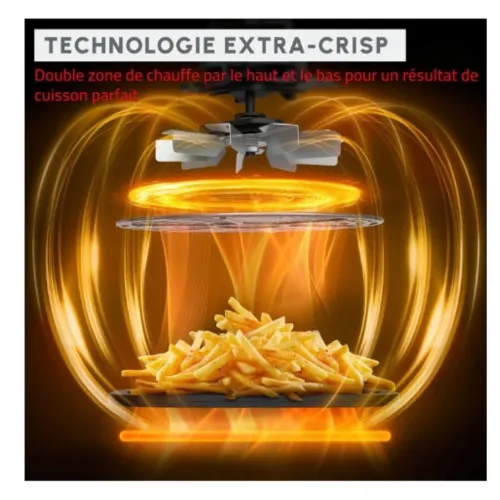 Friteuse Sans Huile Moulinex Air Fryer Easy Fry XL SURFACE AL402HF0