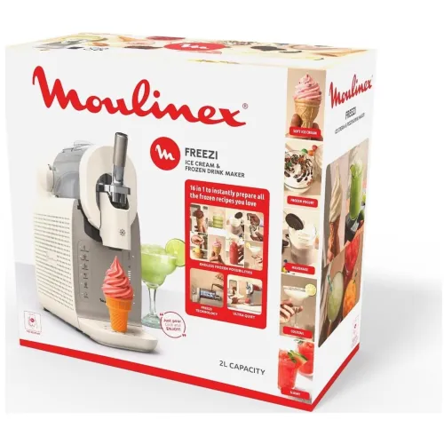 Machine A  Glaces & Boissons Glacées Moulinex Freezi 16En1 MJ803AF0