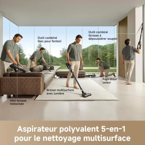 Dreame H14 Dual Aspirateur Laveur 5en1