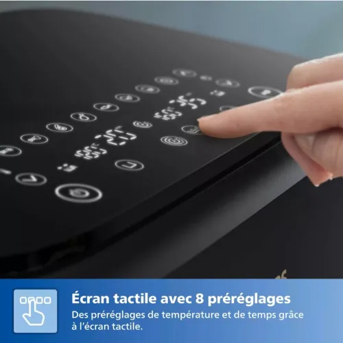 Friteuse Sans Huile PHILIPS Series 3000 9L Double Panier NA352/00