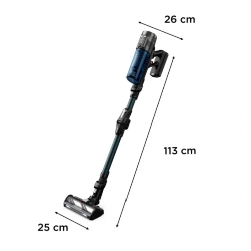 Rowenta X-FORCE FLEX 13.60 ANIMAL ASPIRATEUR BALAI LAVEUR SANS FIL150AW 60MN AUTONOMIE RH9AD1WO