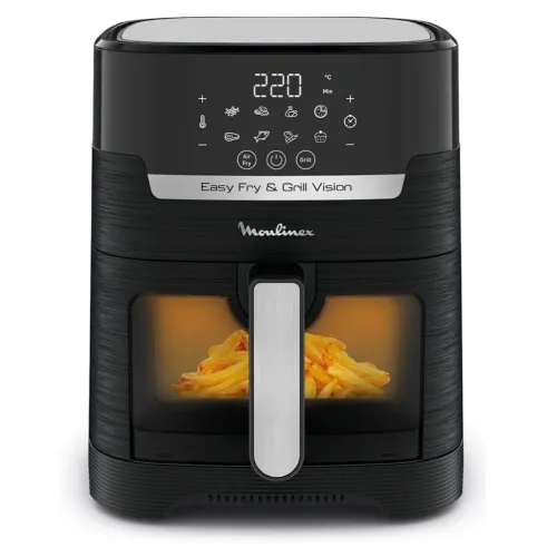 Friteuse Sans Huile Moulinex Easy Fry & Grill Vision + Grill 4,2L EZ506820