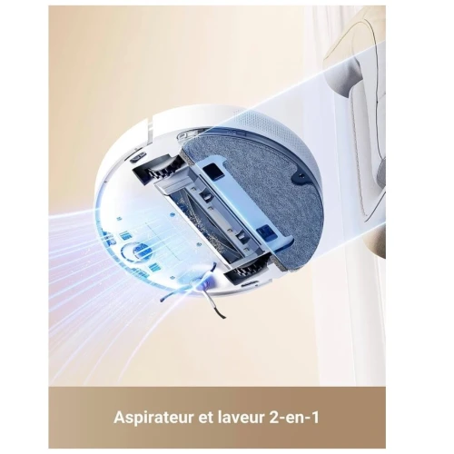 DREAME D10 Plus Gen 2 Robot Aspirateur Laveur avec Vidange Automatique Poussière
