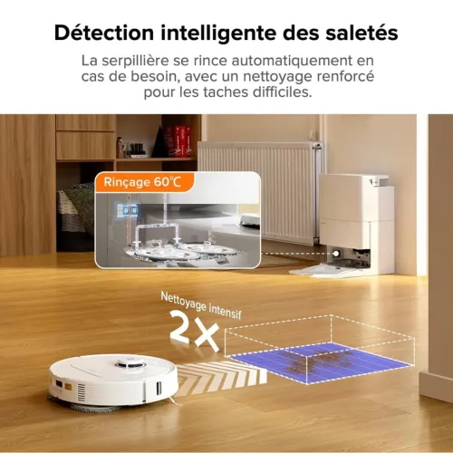 Aspirateur Robot Laveur Roborock Qrevo Pro