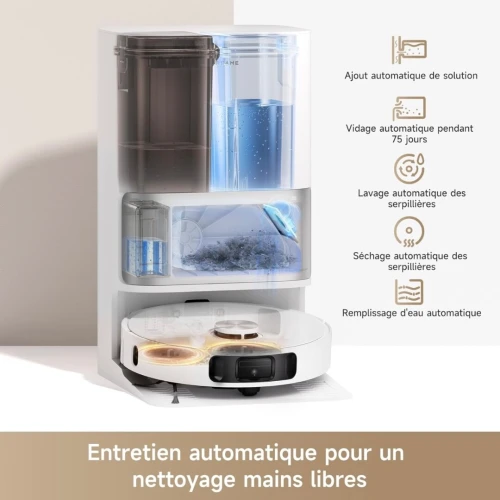 Aspirateur Robot Laveur Avec Station De Vidange Dreame L10s Ultra Gen 2