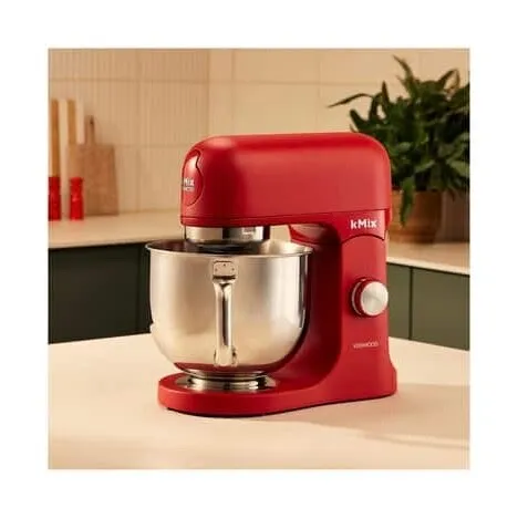 Kenwood Petrin Robot Pâtissier Kmix 5L KMX751ARD Rouge Mat 1000W