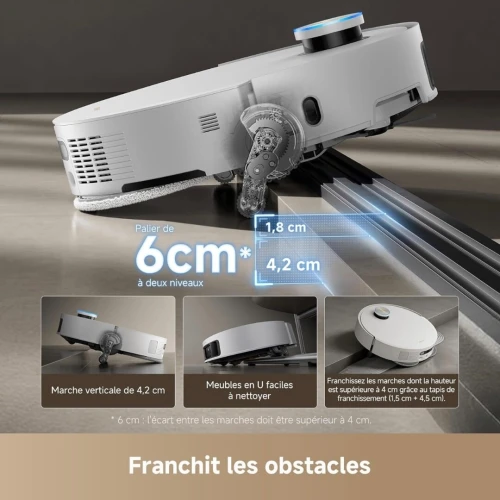 Aspirateur Laveur Robot DREAME X50 Ultra Complete White
