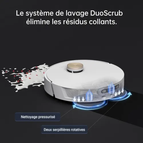 Robot Aspirateur Laveur Avec Station Dreame L20 Ultra-7000PA-260MIN Autonomie