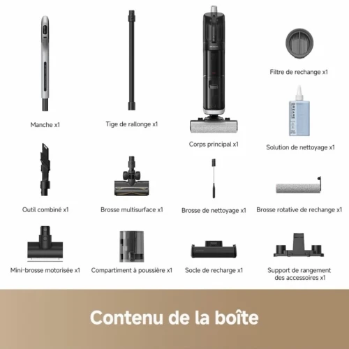 Dreame H14 Dual Aspirateur Laveur 5en1