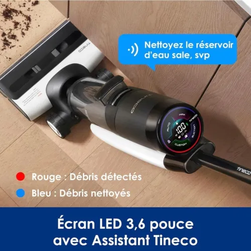 Aspirateur Laveur Sec Et Humide Intelligent TINECO Floor One S7 Pro/S7 Series -40 MIN AUTONOMIE