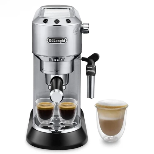 Machine A Café Delonghi Cafetière 15 Bars Dedica STYLE ESPRESSO CHROMÉ EC685.M
