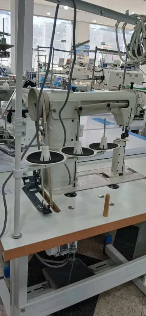    machine double aiguille selencieuse feiya tex