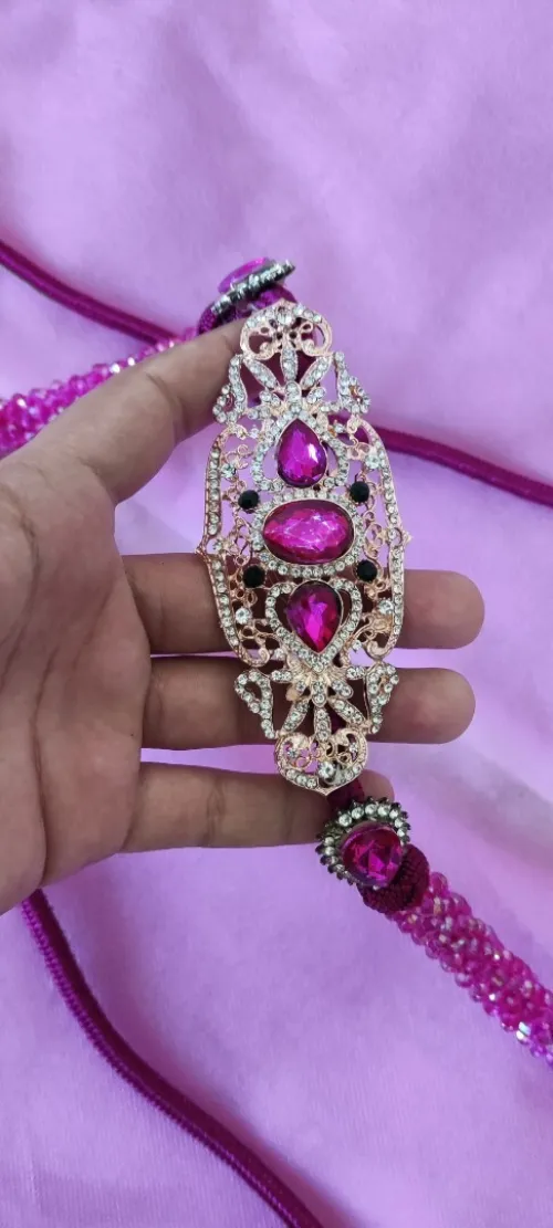 قفطان مغربي حر  صنع باليد