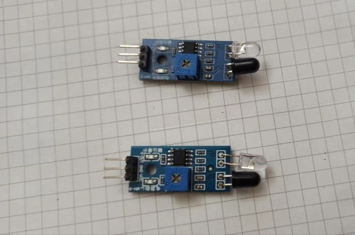 ESP32 cam / LCD i2c / Servo motor / IR sensor