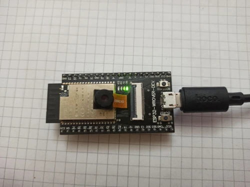ESP32-WROVER Camera