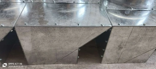 Fabrication de la gaine de ventilation