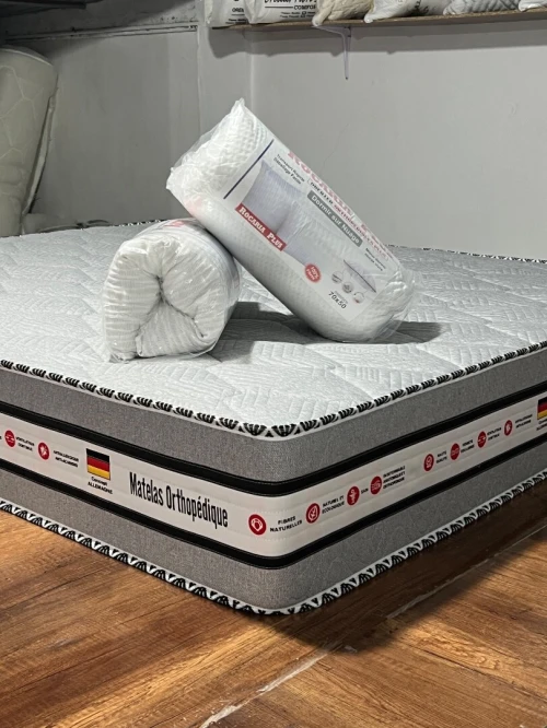 Les matelas luxe + sur matelas orthopédique et confortable 