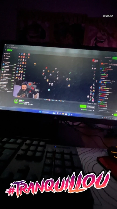Set up compli avec ecan souris w casque