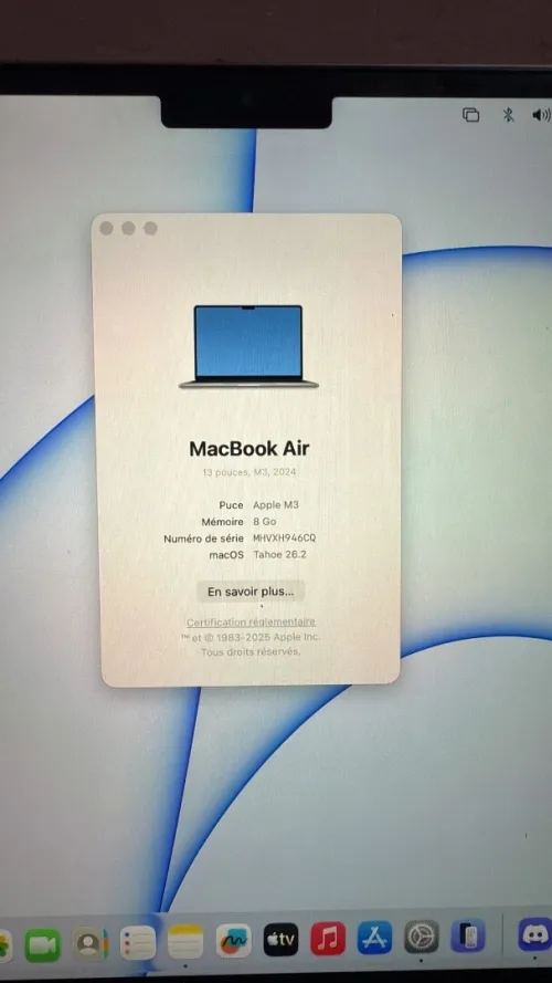 MacBook Air m3 2024