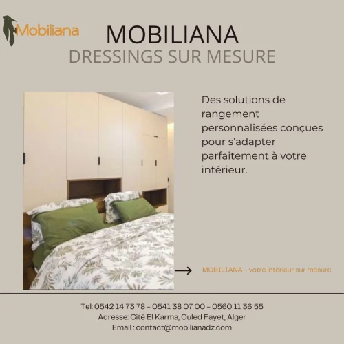 Placard sur mesure - Dressing moderne et pratique