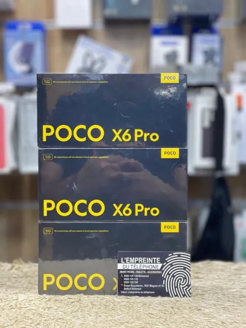 Poco X6 Pro – 12 Go RAM / 512 Go Poco X6 Pro – 12 Go RAM / 512 Go