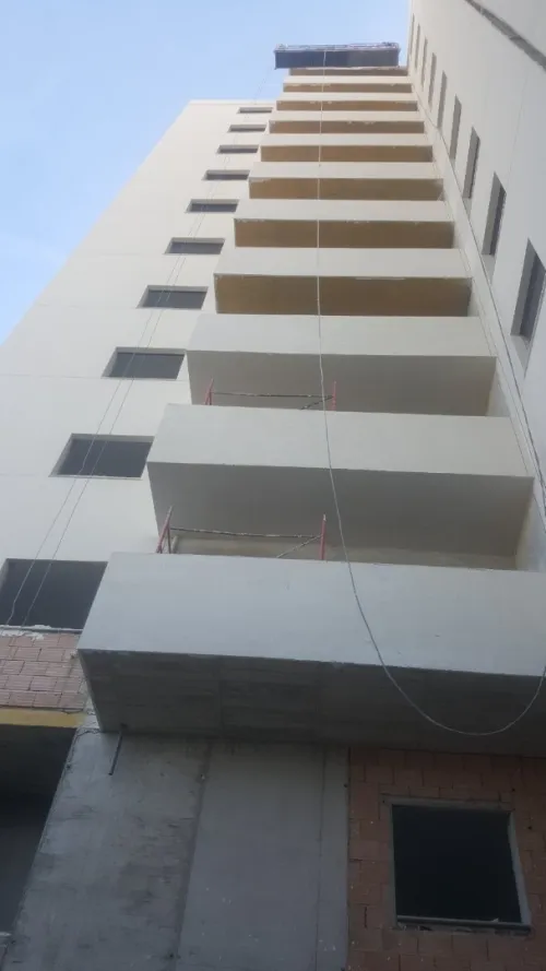 Travaux de revêtement de façade Monocouche