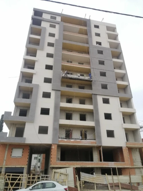 Travaux de revêtement de façade Monocouche