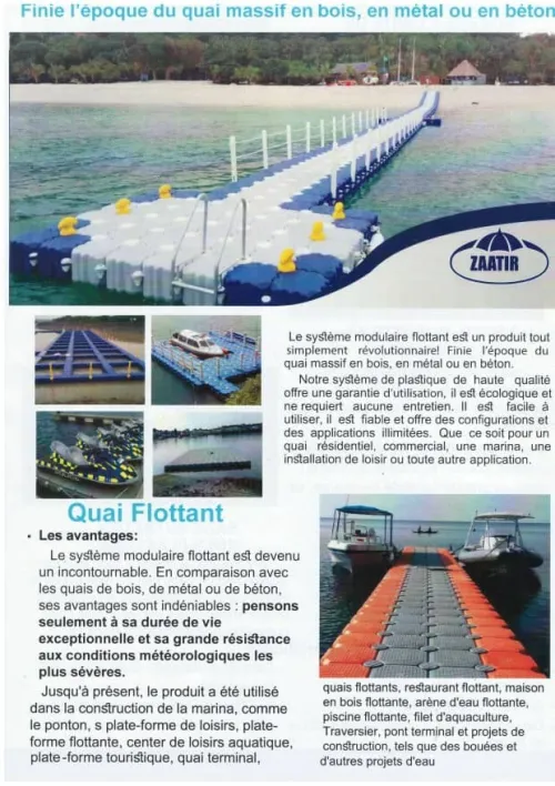 Quai flottant