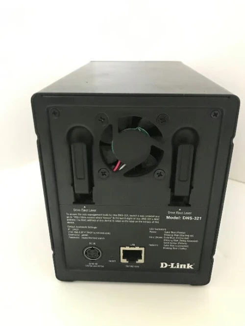 NAS D-Link DNS-321 (Network Attached Storage) + HDD WD750 Go