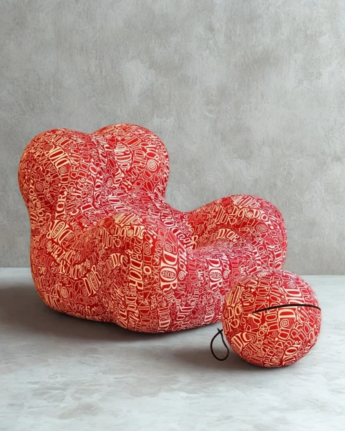 FAUTEUIL COCO ROUGE