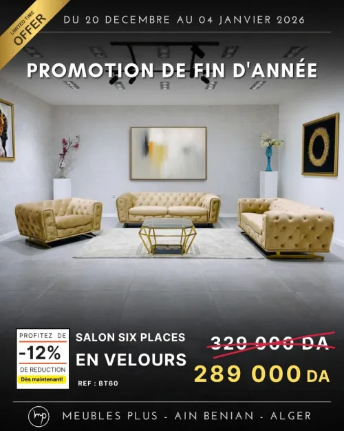 PROMO FIN D'ANNEE SALON