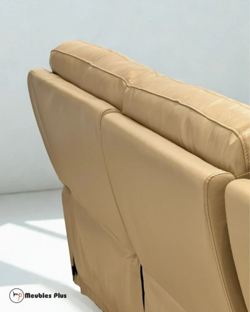 SALON L RELAX ELECTRIQUE EN CUIR