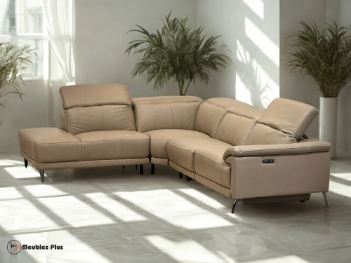SALON RELAX L FACADE EN CUIR