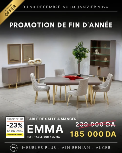 PROMO FIN D'ANNEE SALLE A MANGER