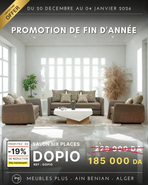 PROMO FIN D'ANNEE SALON