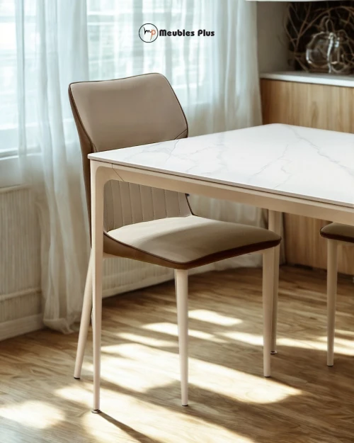 TABLE DE CUISINE AVEC 6 CHAISES
