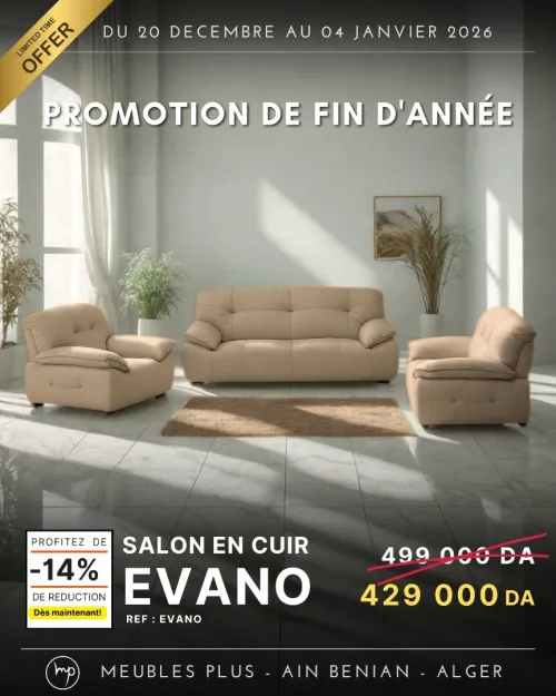 PROMO FIN D'ANNEE SALON