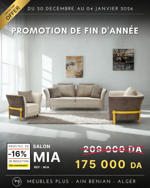 PROMO FIN D'ANNEE SALON