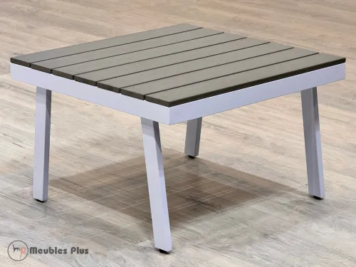 SALON ANGLE JARDIN EN ALUMINIUM