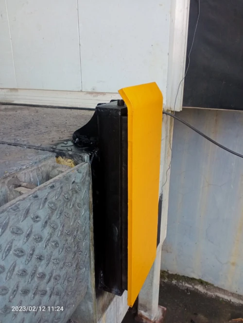 Reparation Maintenance installation Butoir niveleur de quai chargement butée caoutchouc amortisseur