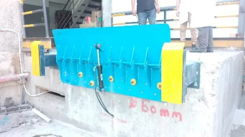 Reparation Maintenance installation Butoir niveleur de quai chargement butée caoutchouc amortisseur