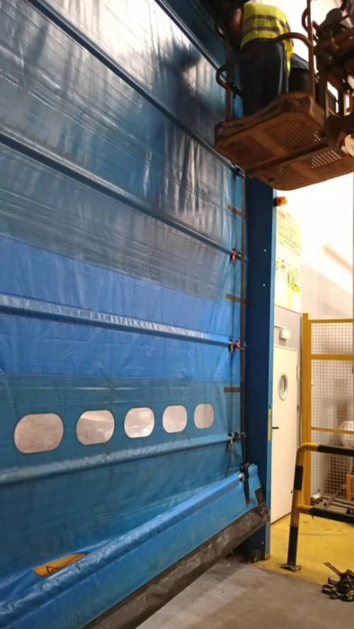 Reparation Maintenance installation Niveleur de quai    Guide roue    Butoir   Porte sectionnelle 