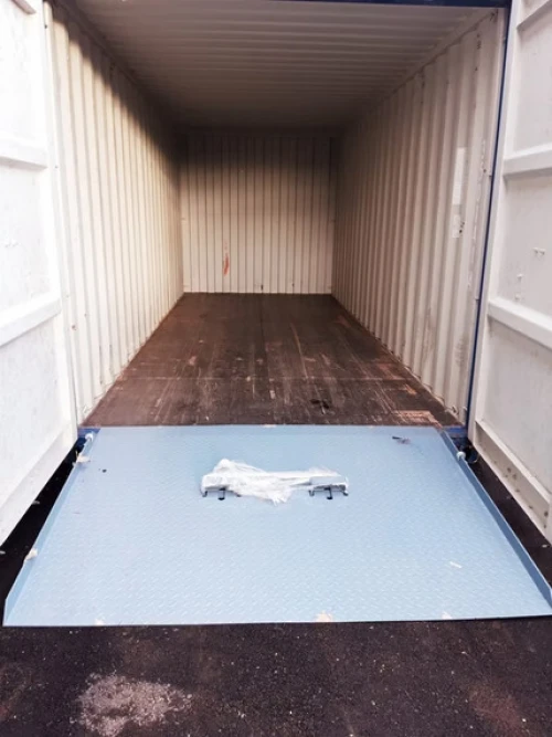 Rampe de Chargement Conteneur Rampe chargement container Rampe d'accès container niveleure de quai 