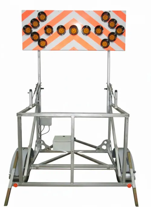 remorque signalisation lumineuse FLR Fleche lumineuse panneau direction