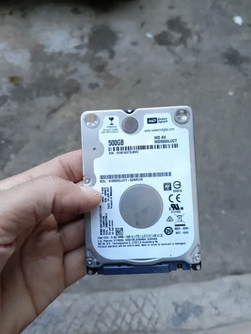 Disque dur Hdd 500 Gb Western Digital + 65 jeux Pc