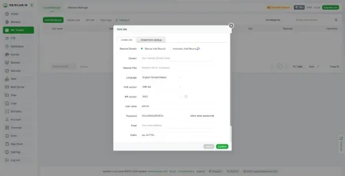 Location Serveurs Dédiés avec aaPanel  Idéal pour Hébergement Web ou  SaaS