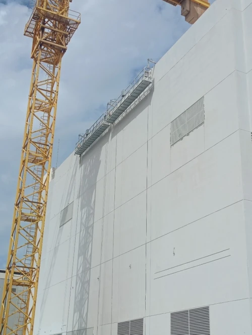 Plateforme nacelle panneau électrique