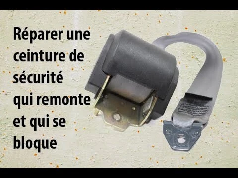 Réparation ceintures sécurité auto