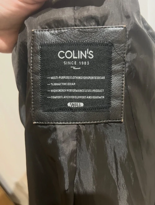 Veste Colins venu d UK