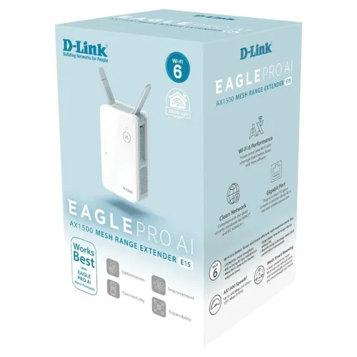 Répéteur Extendeur D-link EAGLE PRO AI Mesh AX1500 E15